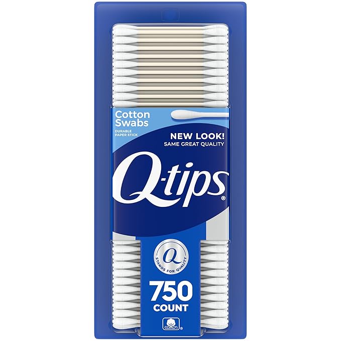 Q-tips Cotton Swabs For Hygiene and Beauty Care Original Cotton Swab Made by Q-tips