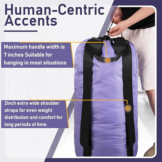 Laundry Bag Backpack Large Travel Laundry Bag - Image 4