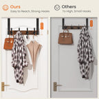 Homode Over The Door Hooks Heavy Duty, Wood Over Door Hanger Hook - Image 8