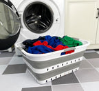SAMMART 42L Collapsible Plastic Laundry Basket - Image 3