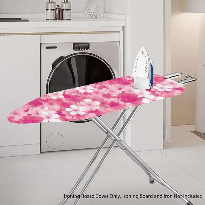 Cherry Blossom Ironing Board Cover, Soft Stain Resistant Ironing Board Protrctor - Image 2