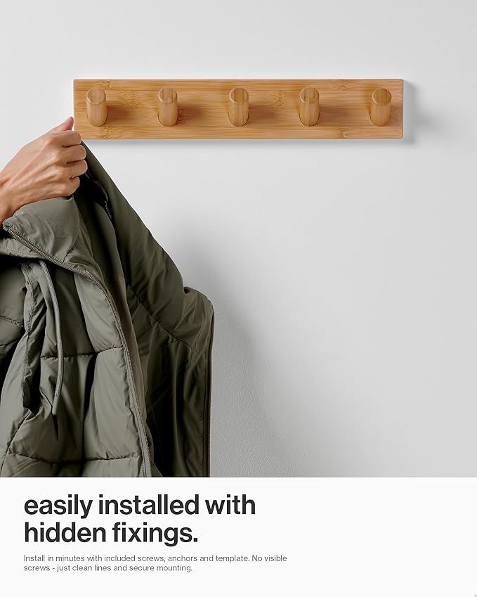 LARHN Wall Mounted Coat Rack - Image 6