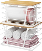 Extra Large 2 Pack Potato and Onion Storage Bins, Potato and Onion Storage - Image 2