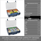 Battery Organizer Storage Holder Box Case - Image 3