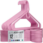 NEATERIZE Ultra Heavy Duty Plastic Clothes Hangers by Neaterize