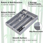 Bamboo Silverware Holder - Image 3