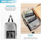Laundry Bag Backpack with Shoulder Straps and Mesh Pocket Laundry Backpack - Image 8