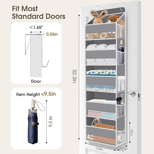 1 Pack Over The Door Organizer, Hanging Storage Organizer - Image 2