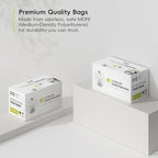 EKO 2.6 Gallon / 7-10 Liter, Extra-Strong Unscented Garbage Bags, Easy-Dispense - Image 7