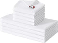 Homaxy 100% Cotton Kitchen Towels and Dishcloths Set by Homaxy