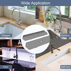 Sink Drain Mat Behind Faucet, Faucet Guard Draining Mat, 90° Foldable Tap - Image 6
