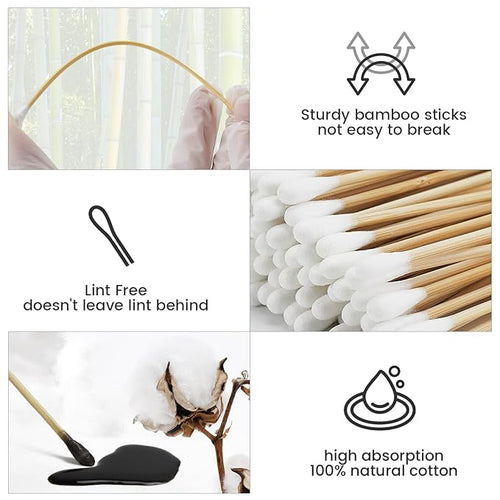 1000 PCS Long Cotton Swabs - Image 2