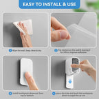 Toothbrush Holders for Bathroom【Innovation Single Slot Design】 2PCS Toothbrush - Image 7