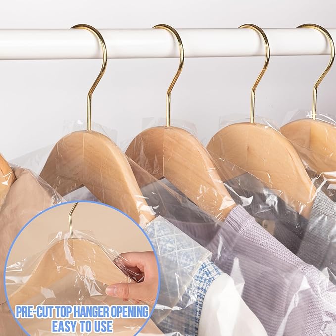 97 Pack Dry Cleaner Bags, Garment Bags - Image 3