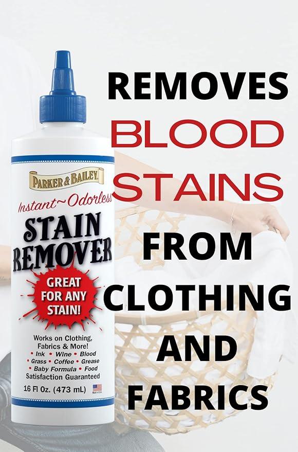 Parker and Bailey Stain Remover- Blood Stain Remover - Image 2