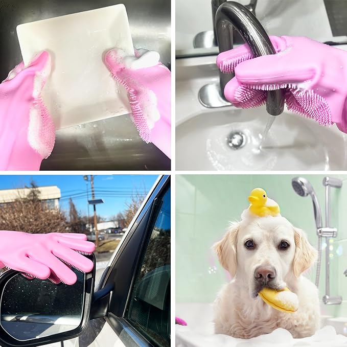 Silicone Magic Gloves : Ultimate Cleaning Gloves - Image 4