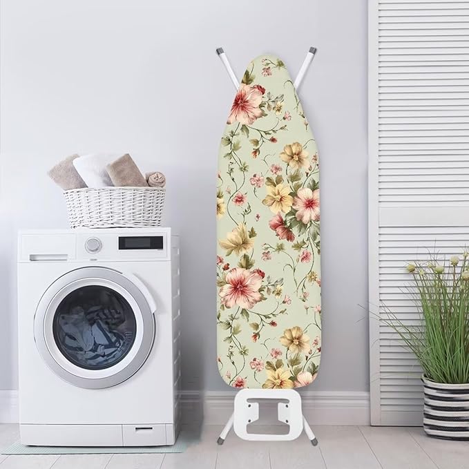 Pink Floral Ironing Board Cover - Image 3