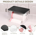 Trash Bag Dispenser, Trash Bag Holder Dispenser - Image 3