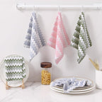 Homaxy 12 Pack Kitchen Dish Cloths, Ultra Soft and Absorbent Dish Towels - Image 6