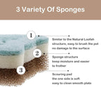 8 Pieces Cat Shape Kitchen Sponge Set Sink Double-Sided Cleaning Dish Sponge - Image 6