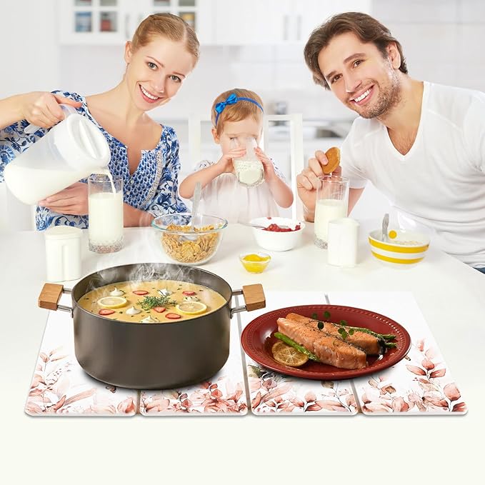 Large Stone Dish Drying Mat for Kitchen Counter, Foldable Diatomaceous Earth - Image 6