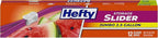 Hefty Slider Jumbo Storage Bags, 2.5 Gallon Size by Hefty