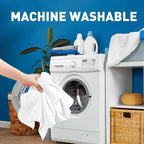 White Microfiber Towels- 50 Pack, Microfiber Cleaning Cloths Bulk, Microfiber - Image 6