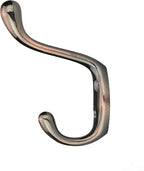 Rok Hardware Heavy Duty Dual Coat Hook, Brushed Antique Copper, 10 Pack - Image 3