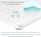 2 PCS Water Absorbent diatomite Coasters, 12.2" x 5.5" Water Absorbing Stone - Image 2