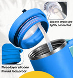 30oz Flip Straw Leak Proof Lid for Stanley Quencher, 30 oz Tumbler Lid - Image 4