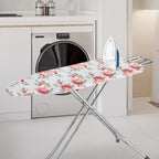 Pink Rose Ironing Board Padded Cover Dust Covers Stretchable Iron Board - Image 2
