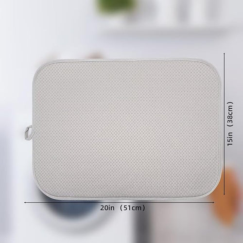 2 Pack Dish Drying Mat, Dish Drying Mats - Image 2
