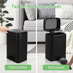 rejomiik Small Bathroom Trash Can - Image 3