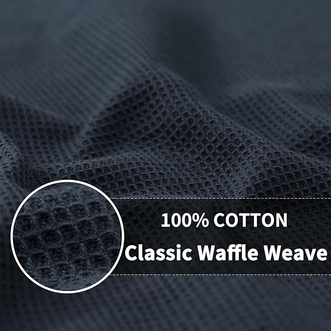 Homaxy 100% Cotton Waffle Weave Kitchen Towels - Image 6