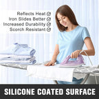 Ironing Board Cover and Pad, Standard Size 12" x 42" Iron Board Replacement - Image 5