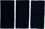 Serafina Home Oversized Solid Color Black Kitchen Dish Towels: 100% Cotton - Image 5