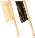 Patelai 2 Pieces Wooden Bench Brushes Fireplace Brush Natural Fiber Bench Soft by Patelai