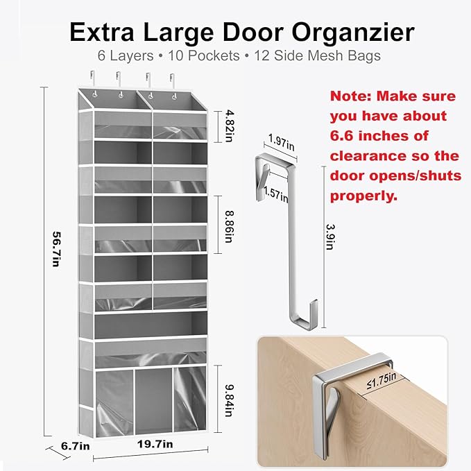 Large Over The Door Organizer - Image 2
