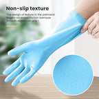KAQ Rubber Gloves for Dishwashing Cleaning: 4 Pairs Reusable Household Kitchen - Image 5