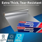 12" x 1000" Standard Aluminum Foil Roll - Image 6