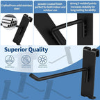 20Pcs Gridwall Hooks, Metal Grid Panel Hanging Peg Hooks, Grid Wall Accessory - Image 3