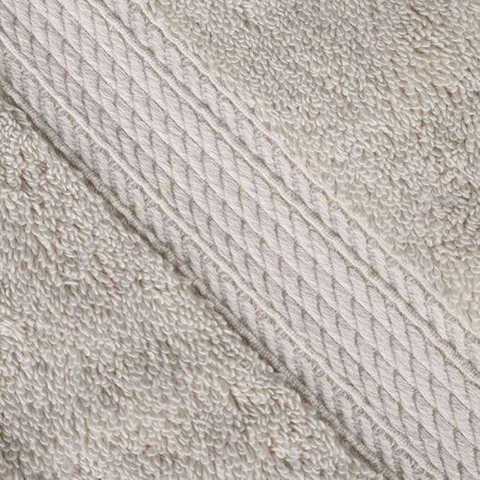 SUPERIOR Egyptian Cotton Pile Hand Towel Set of 4, Ultra Soft Luxury Towels - Image 3