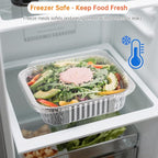 8x8 Aluminum Pans with Clear Lids - Image 4