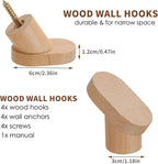 DELITON Coat Hooks for Hanging Heavy Duty - Image 6