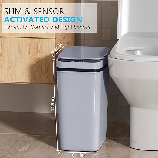 3Pack Bathroom Small Trash Can - Image 3