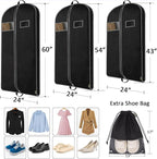 BALEINE 1PK Heavy Duty Garment Bag - Image 2