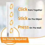 XL Picture Hanging Strips Heavy Duty, 80 Strips Damage Free Removal Picture - Image 4