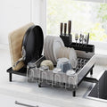 SONGMICS Large Dish Drying Rack, Expandable Dish Dryer by SONGMICSbySONGMICSHOME