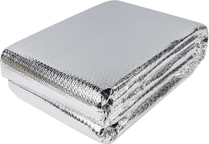 winemana Window Insulation Roll, 48IN x 15FT Reflective Heat Shield Bubble Film by winemana