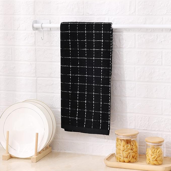 Mordimy 100% Cotton Terry Cloth Kitchen Towels, Super Soft and Absorbent Dish - Image 9